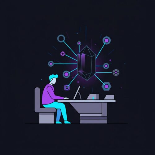 Neon Vector illustration for The Ultimate Claude Code Setup: Integrating Graphify and Obsidian for Infinite Context