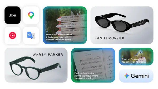 Google and Samsung partner for Android XR smart eyewear. Source: Google.