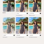 Book page: art style commands before and after